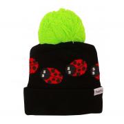 Wholesale Wholesale Joblot Of 10 Toots Black Ladybugs Beanie Hats