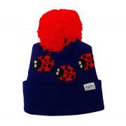 Wholesale Wholesale Joblot Of 10 Toots Purple Ladybugs Beanie Hats