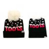 Wholesale Joblot Of 10 Toots Ladies Pink Logo Pom Beanie Hat