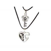 Wholesale Joblot Of 10 Lines Assorted Metal Double Pendant Set 
