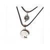 Joblot Of 10 Lines Assorted Metal Double Pendant Set  jewellery wholesale