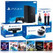 Wholesale PS4 VR Mega Bundle With PS4 Pro 1TB VR Camera VR Move Controller And 6 Games