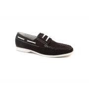 Wholesale Wholesale Job Lot Gucinari Brown Suede Casual Boat Shoe