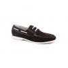 Wholesale Job Lot Gucinari Brown Suede Casual Boat Shoe