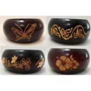 Wholesale Wholesale Joblot Of 50 Brown Wooden Varnished Butterfly