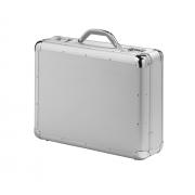 Wholesale Falcon Aluminium Briefcase - Silver