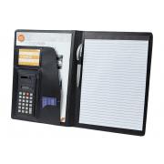 Wholesale Falcon A4 Entry Level PU Conference Folder With Calculator
