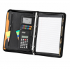 Falcon A4 Zippered Ring Binder Folder With Calculator - Blac wholesale