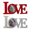 One Off Joblot Of 68 'Love' Photo Frames Red & White 35cm  wholesale gifts