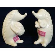 Wholesale Wholesale Joblot Of 10 White Hedgehog Figurines Duke And Aspen