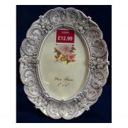 Wholesale One Off Joblot Of 22 Silver Oval Abigail Photo Frames From 