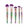 21 Sets X Mermaid Makeup Brushes Mixed Colours