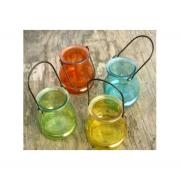 Wholesale 50 X Hanging Tealight Mixed Colours