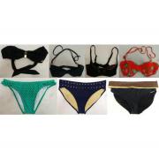 Wholesale One Off Joblot Of 16 Mixed Ladies Swimwear Tops & Bottoms