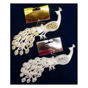 Wholesale 78 Peacock Christmas Tree Decorations Gold & Silver 41236