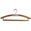 Beech Wood Crescent Hangers With Wooden Bar Sets Of 3 wholesale laundry