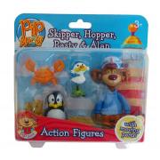 Wholesale 24 Pip Ahoy Action Figurines With Moving Parts Packs Of 4