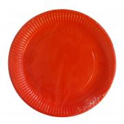 Wholesale 240 Coral Paper Plates - 8 Per Pack