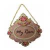 One Off Joblot Of 33 Madame Posh 'My Room' Pink Hanging Sign