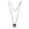 Wholesale Joblot Of 20 Designsix Silver Layer Ring Necklaces wholesale jewellery