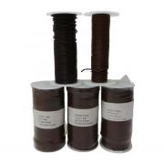 Wholesale Joblot Of 400m Of Brown High Quality Round Real Leather Cord