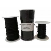 Wholesale Joblot Of 185m Of Matt Black High Quality Round Real Leather