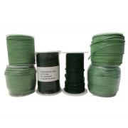 Wholesale Joblot Of 530m Of Mixed Green High Quality Round Real