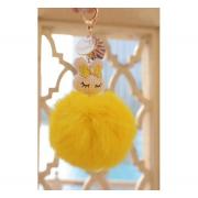 Wholesale Fluufy Real Rabbit Fur Pompoms