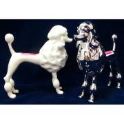 Wholesale Wholesale Joblot Of 10 Madame Posh Poodle Figurines White