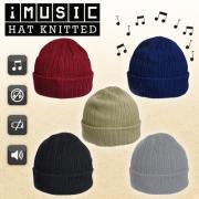 Wholesale IMusic Hat Knitted (Unisex) - MIDBLUE