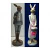 One Off Joblot Of 9 Madame Posh Rabbit Figurines 2 Styles