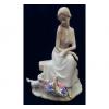 One Off Joblot Of 8 Madame Posh 'January' Lady With Dog