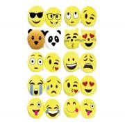 Wholesale Wholesale Double Side Emoji Styles Round Cushion Soft 12