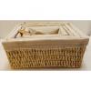 Wholesale Joblot Of 16 Madame Posh Cream White Basket