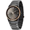 Police Men's Black Stainless Steel Bracelet Watch