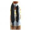 Wholesale Joblot Of 24 Ladies Metallic Black/Silver Tassel wholesale scarves