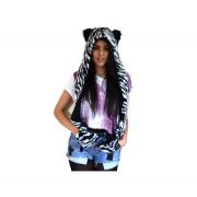 Wholesale Wholesale Mixed Animal Hoodie Faux Fur Hat Scarf Gloves With