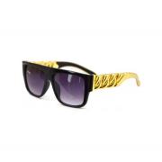 Wholesale Wholesale Unisex Celebrity Inspired Gold Chain Arm Sunglasse