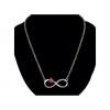 Wholesale Infinity Love Forever Heart Silver Plated Pendant 