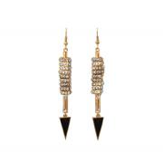 Wholesale Wholesale Drop Gold Plated Beaded Dangly Earrings