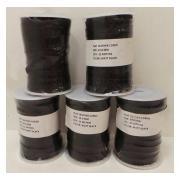 Wholesale Joblot Of 125m Of High Quality Matt Black Flat Leather Cords