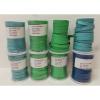 Joblot Of 160m Of Green & Blue High Quality Flat Leather wholesale sewing
