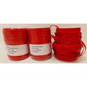 Wholesale Joblot Of 300m Of High Quality Red Real Flat Leather Cords 4
