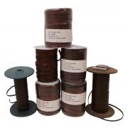 Wholesale Joblot Of 525m Of High Quality Antique Brown Real Leather