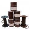 Joblot Of 525m Of High Quality Antique Brown Real Leather