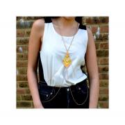 Wholesale Wholesale Gold Triangle Chevron Body Chain Jewellery