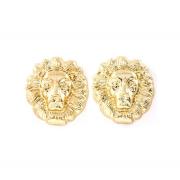 Wholesale Wholesale Lion Head Stud Earrings - Clearance Sale - Must Go