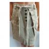 Wholesale Joblot Of 10 Mango Natural Linen Skirts With Belt 