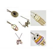 Wholesale Mixed Joblot Of 35pcs Pendant Necklaces