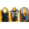 One Off Joblot Of 9 Mango Ladies Denim Jackets 3 Styles Size